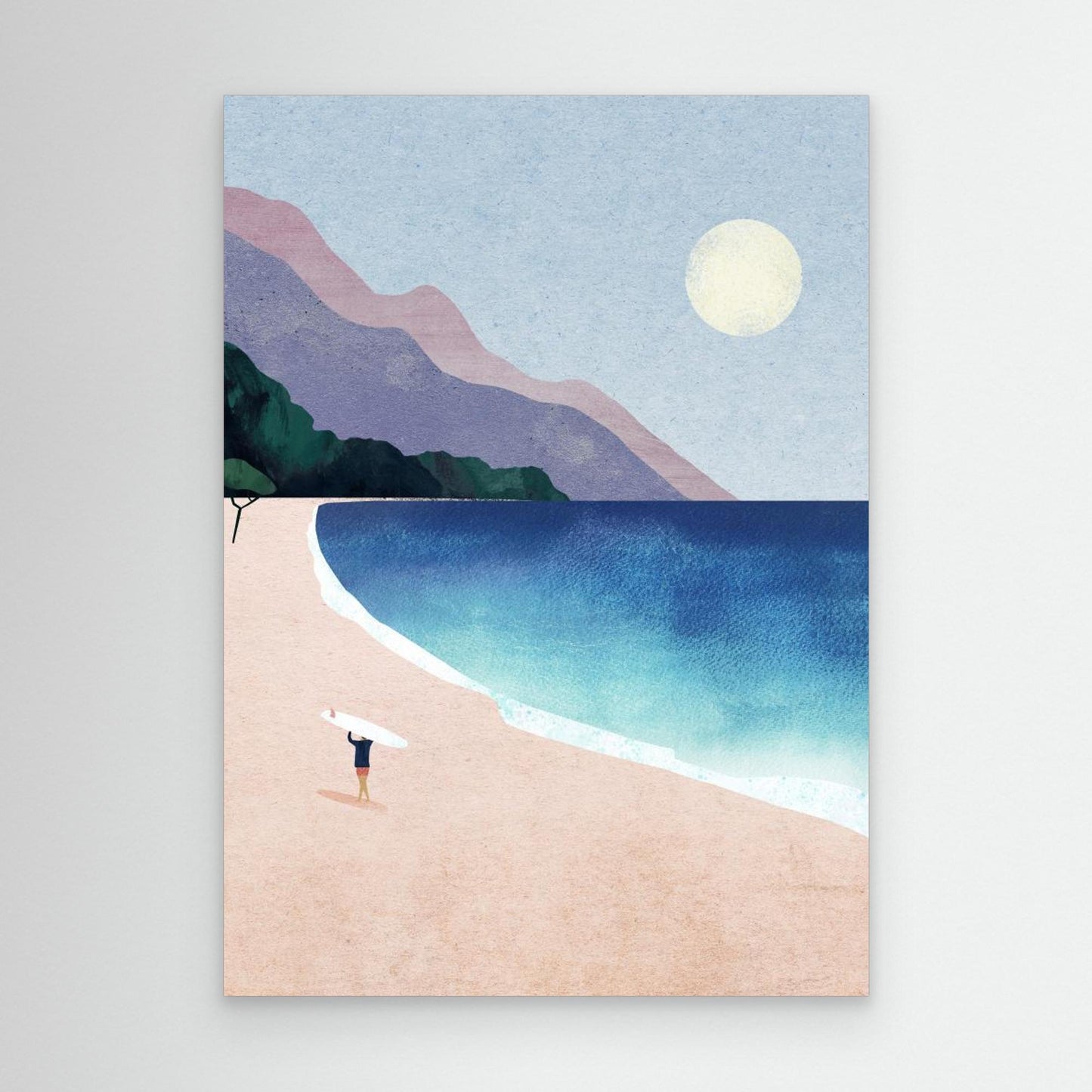 Surf Beach by Longwayhome