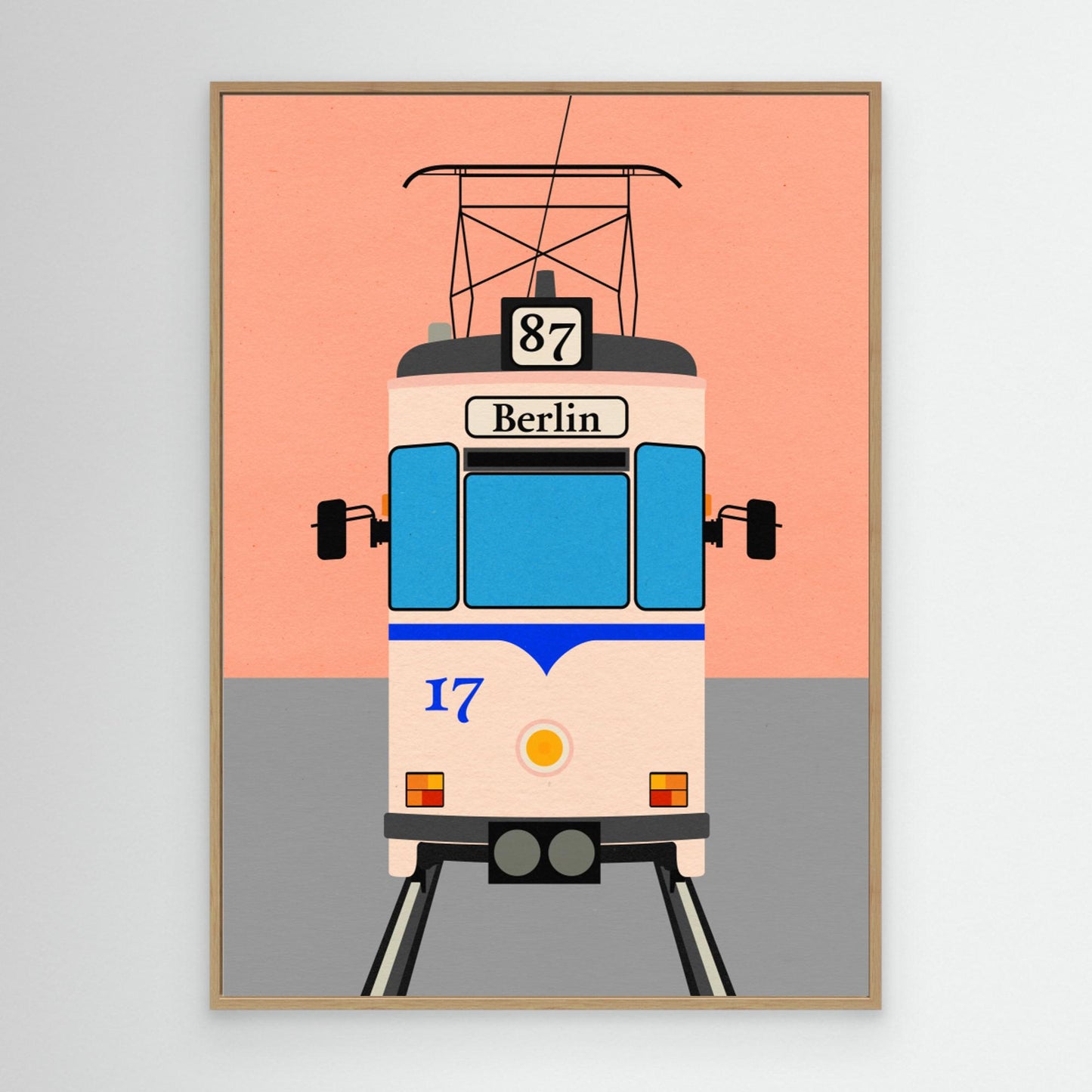 Berlin Tram by Rosi Feist