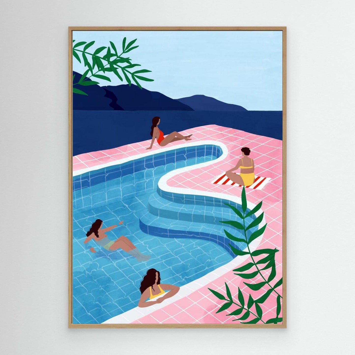 Pool Ladies by Maja Tomljanovic