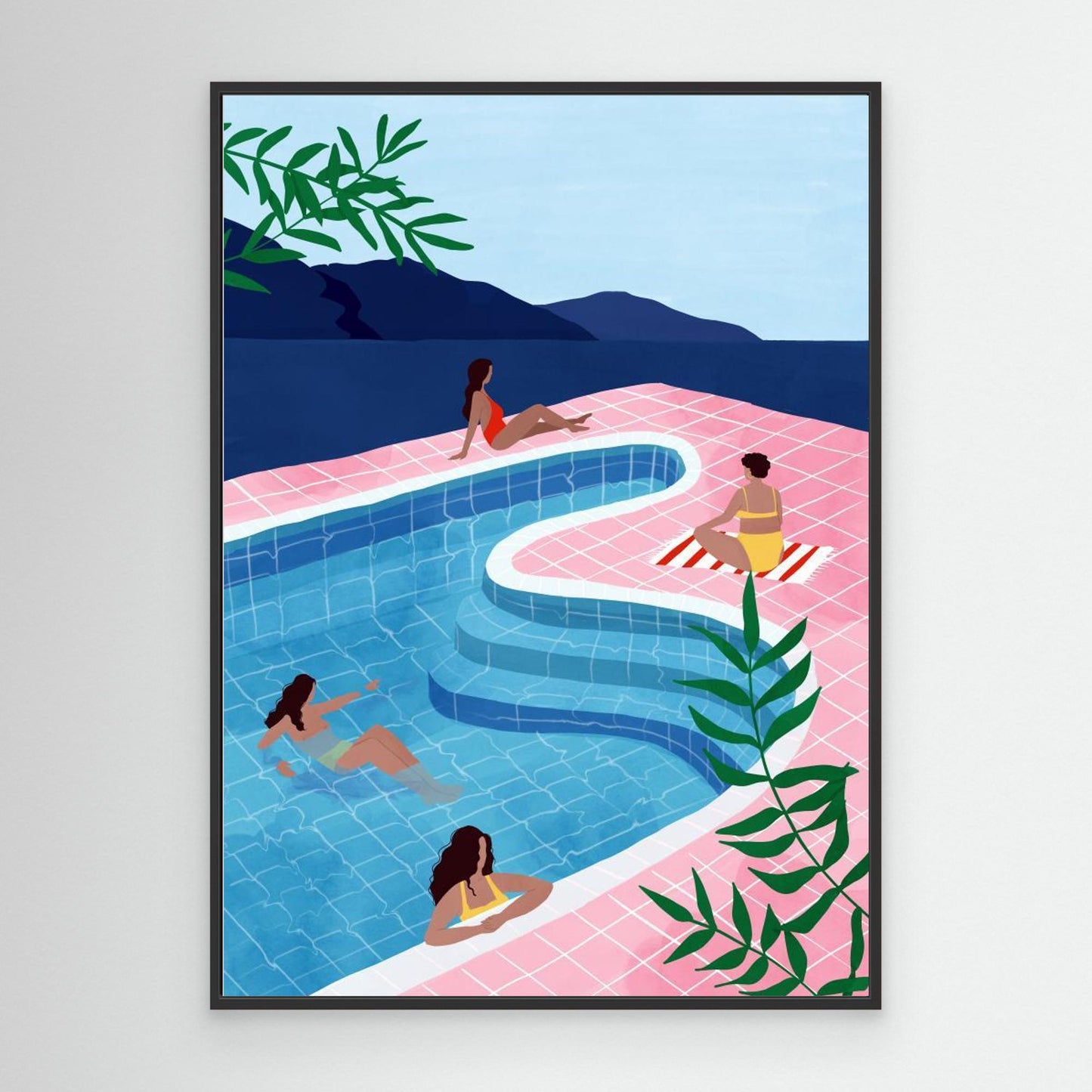 Pool Ladies by Maja Tomljanovic