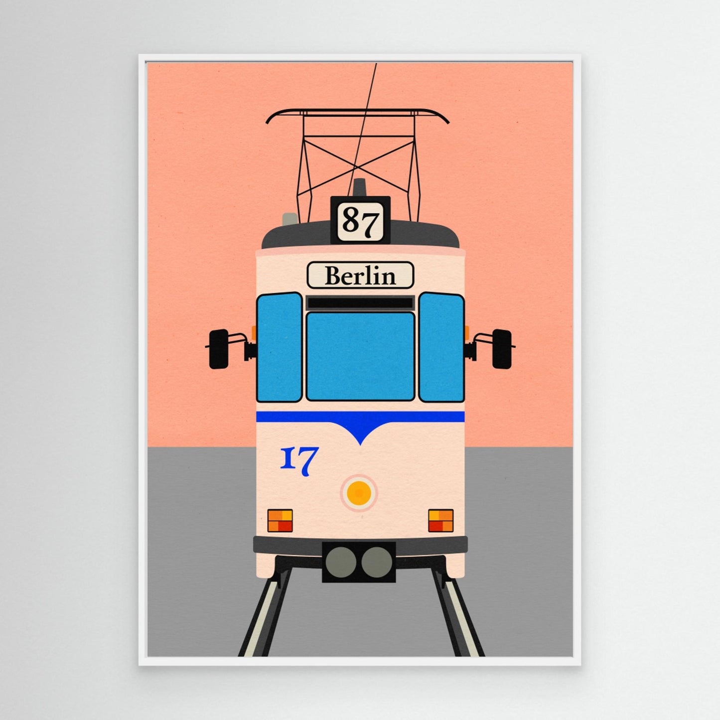 Berlin Tram by Rosi Feist