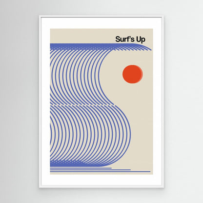 Surf's Up Biscuit Blue by Frances Collett