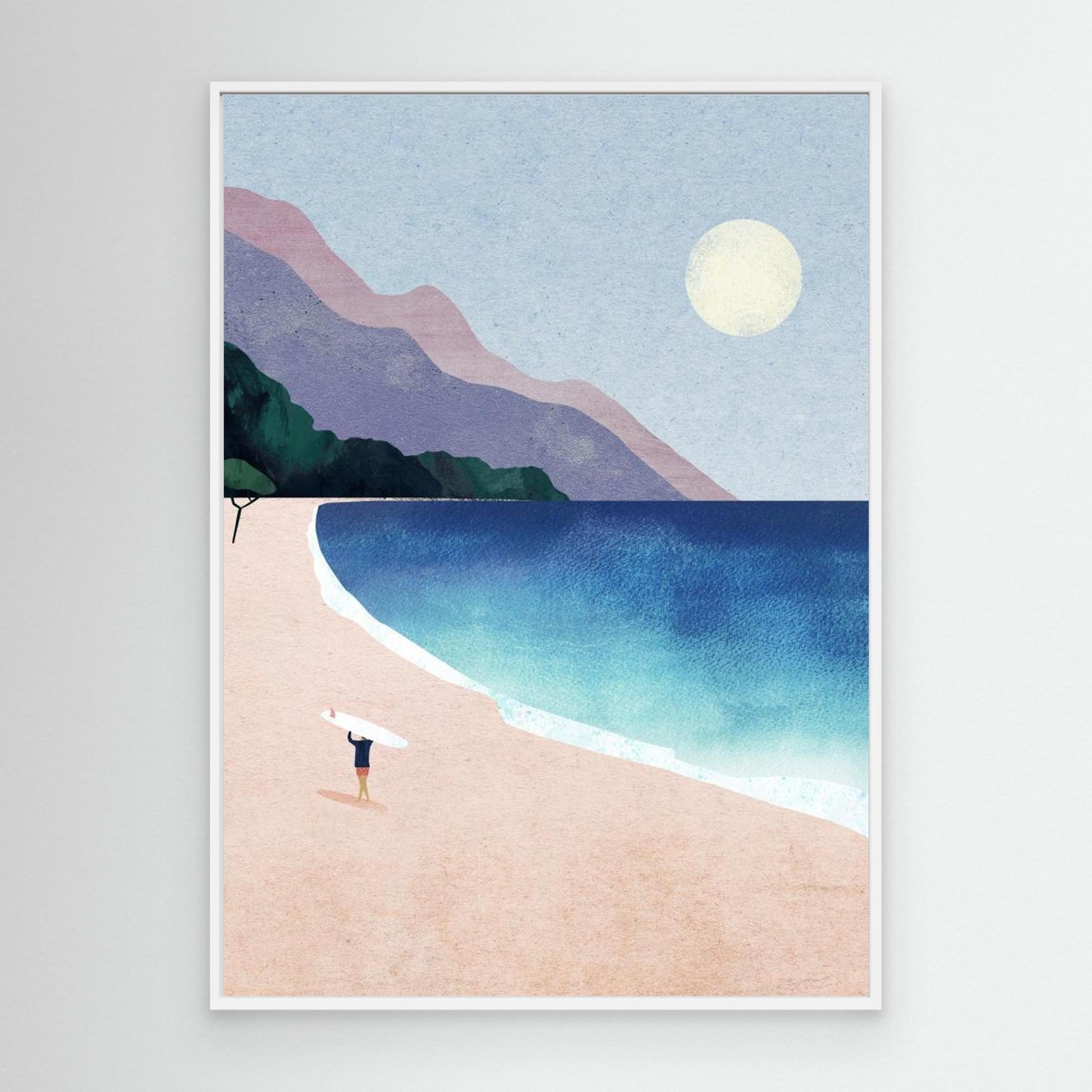 Surf Beach by Longwayhome