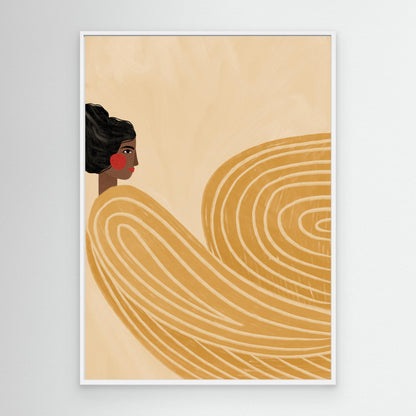 The Woman With the Yellow Stripes by Bea Müller