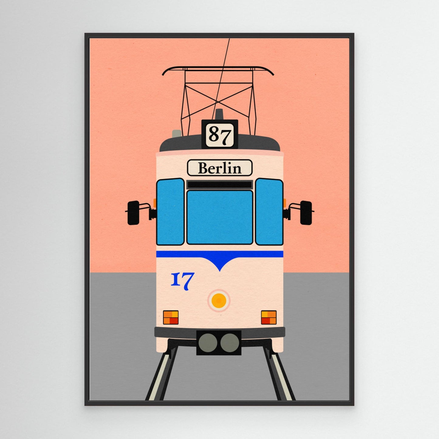 Berlin Tram by Rosi Feist