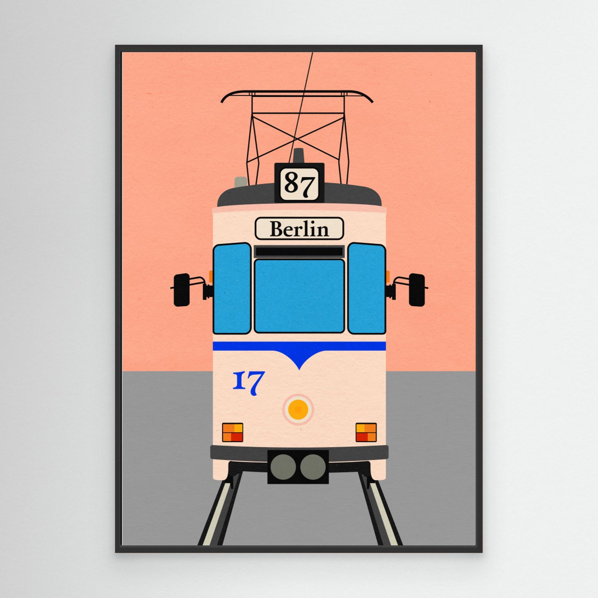 Berlin Tram by Rosi Feist