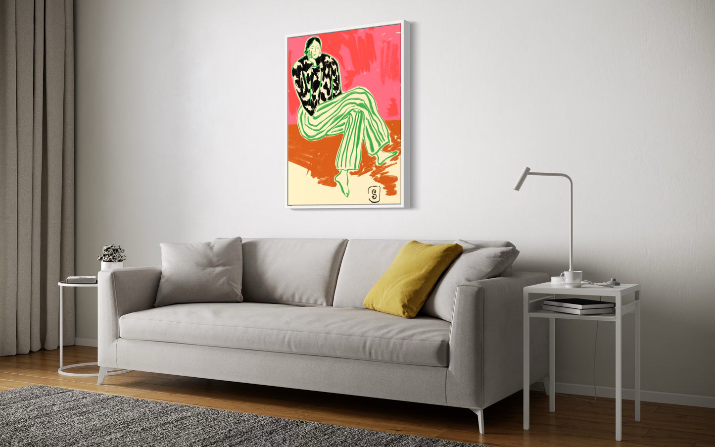 Calm Woman Portrait