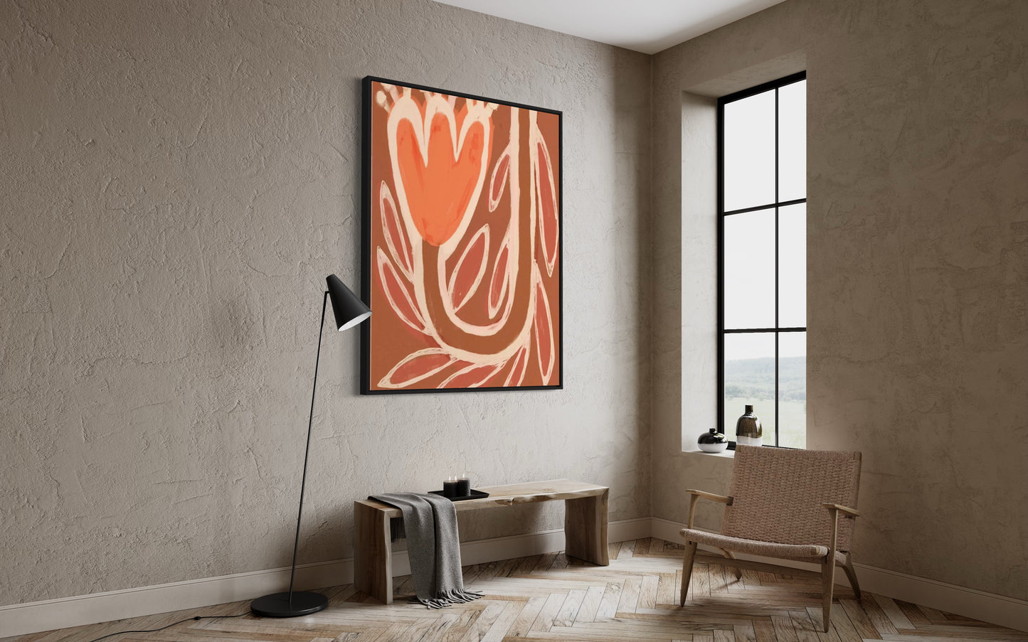 Upwards (Orange)