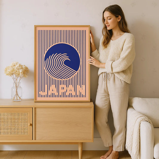 Great Wave of Japan by Rosi Feist