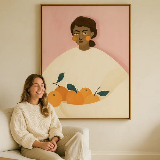 The Woman With the Oranges
