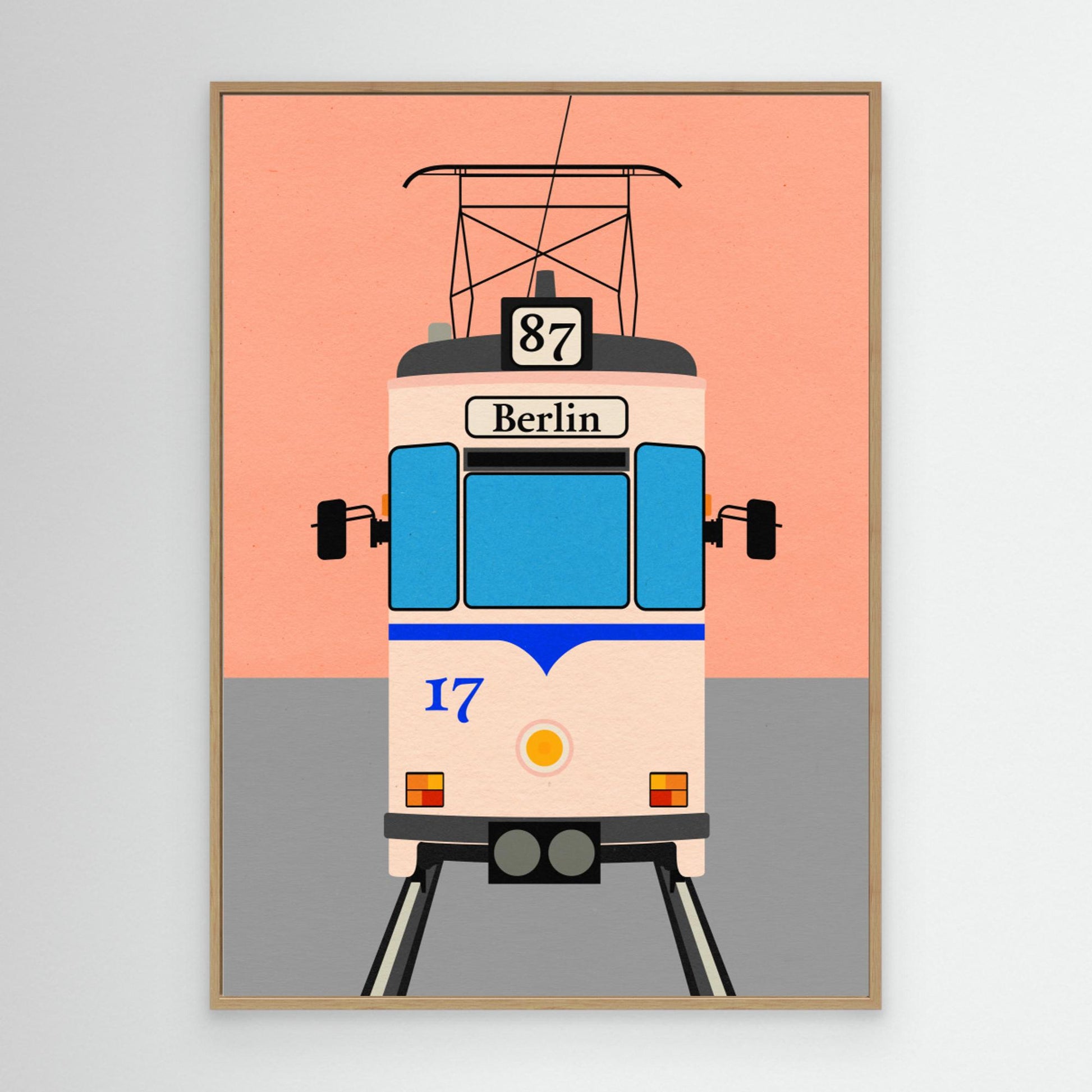 Berlin Tram by Rosi Feist