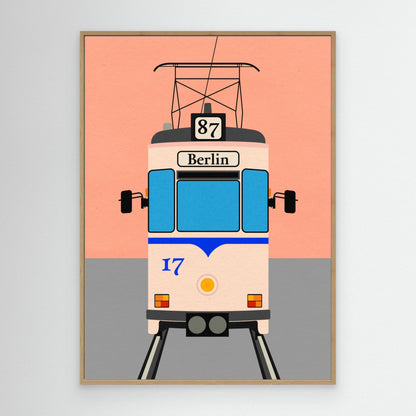 Berlin Tram by Rosi Feist