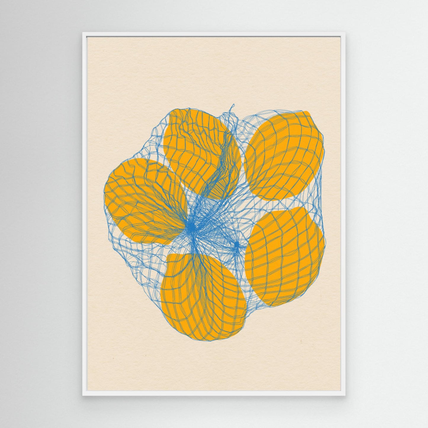 Five Lemons In a Net Bag by Rosi Feist