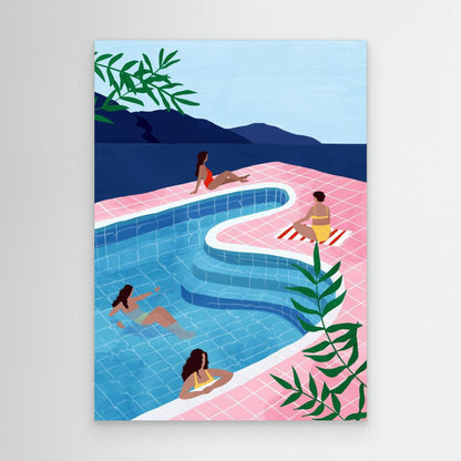 Pool Ladies by Maja Tomljanovic