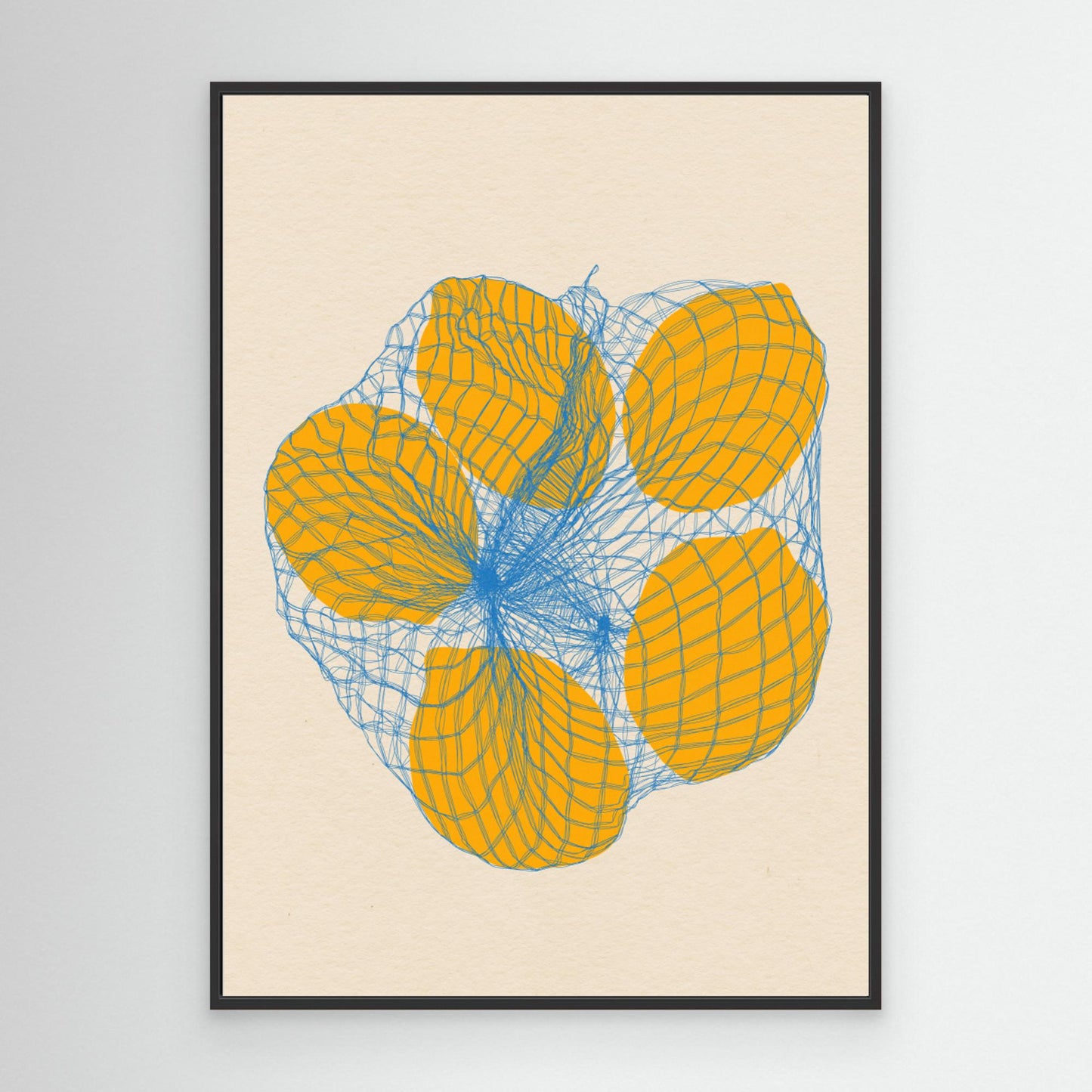 Five Lemons In a Net Bag by Rosi Feist