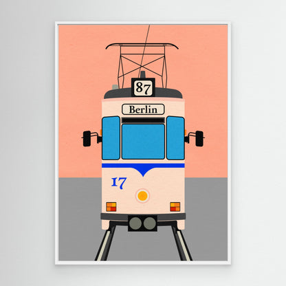 Berlin Tram by Rosi Feist