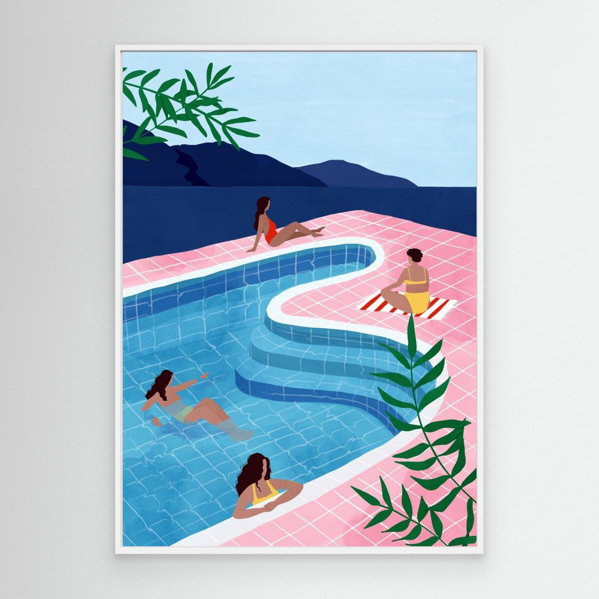 Pool Ladies by Maja Tomljanovic