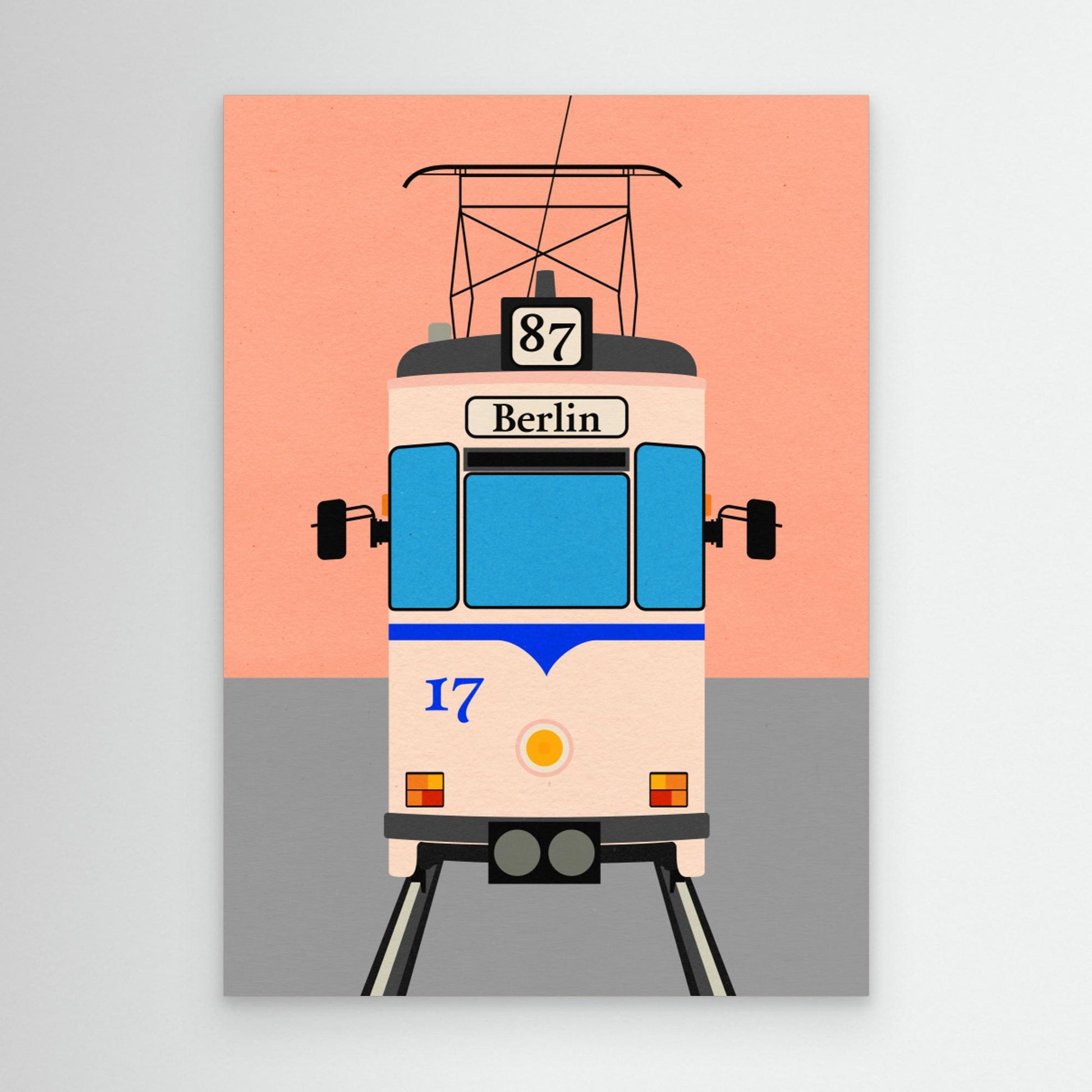 Berlin Tram by Rosi Feist
