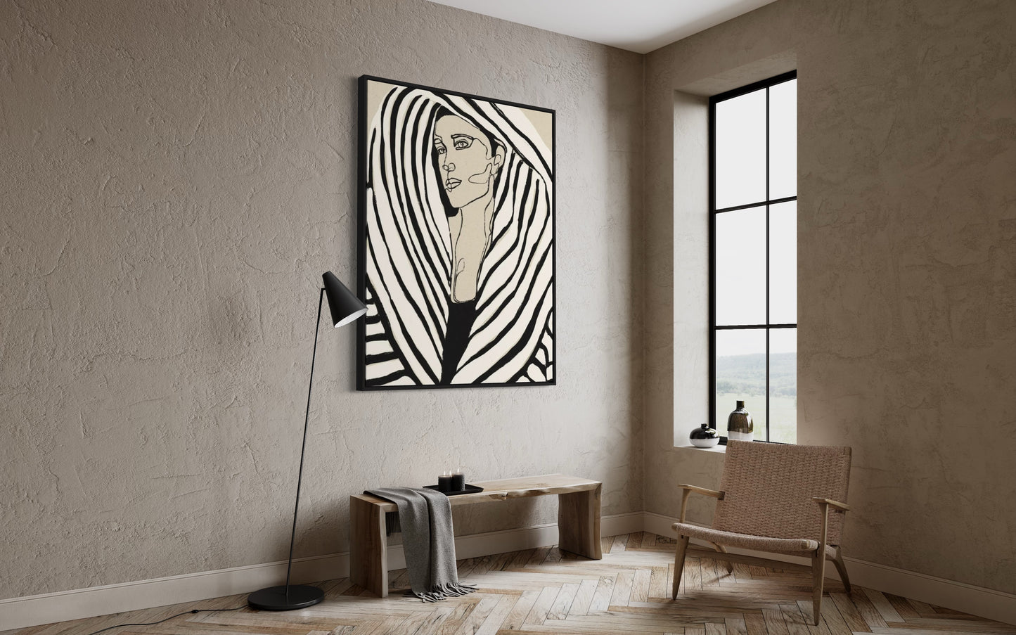 Striped Coat