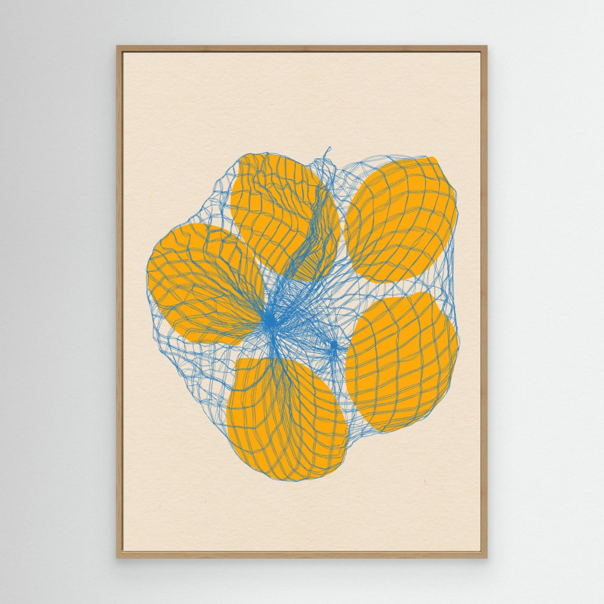 Five Lemons In a Net Bag by Rosi Feist