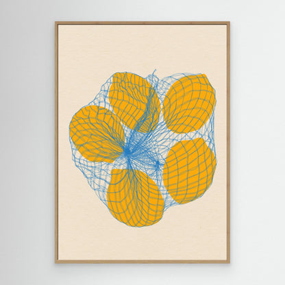 Five Lemons In a Net Bag by Rosi Feist